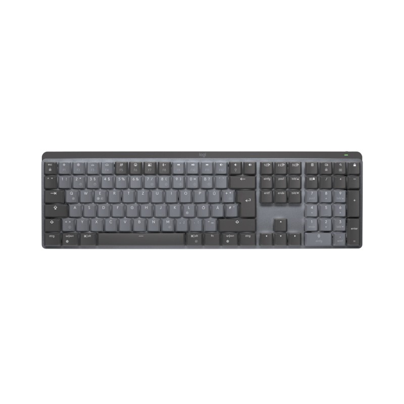 Logitech MX Mechanical Illuminated Kabellose Tastatur Graphite, linear